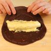 米粉で作る丸ごとチョコバナナクレープの工程4
