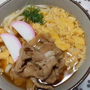 とまっちょ嫁の作ってみた!投稿(とろ〜り美味♡『かきたま肉うどん』)