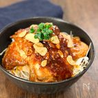 【薄切りトンテキ丼】ガッツリご飯が食べたい時に