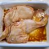 クリスマスではありませんが「骨付きもも肉のオーブン焼き」の工程2