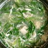 ホッとやさしい♡豆腐とニラのふんわり卵中華スープの工程2