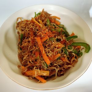 曖昧の作ってみた!投稿(【白滝のごま味噌きんぴら】罪悪感なし！ヘルシーおかず♪)