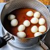 【うずら卵とにらの旨だし温おつまみ】5分煮るだけ♡の工程1