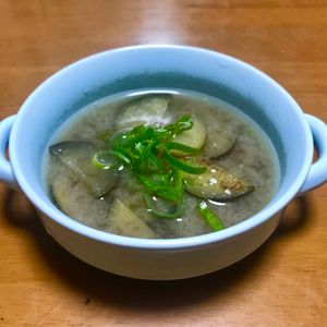Nao★彡の作ってみた!投稿(懐かしい味【炒めなすのみそ汁】)