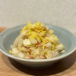 ろろの作ってみた!投稿(『白菜とツナのおかかポン酢あえ』無限に食べられる♪)