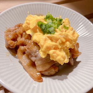 あーちゃん·͜· ♡の作ってみた!投稿(包丁不要のパパッとおかず♪トロ旨♡豚こまてりたま)