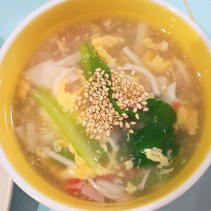 milkの作ってみた!投稿(とろみ失敗なし♡卵ふわっふわ『白だしかに玉スープ』)