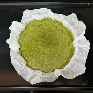 975051の作ってみた!投稿(抹茶のバスクチーズケーキ)