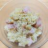 よっこの作ってみた!投稿(レンジで5分！【やみつきポテトサラダ】じゃがいもとハムだけ♩)