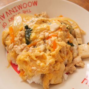 YUの作ってみた!投稿(体に優しい☆鶏そぼろと豆腐の卵とじ丼)