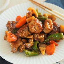 こま肉でやわらか♡『豚肉の黒酢あんかけ』揚げない・作り置き