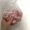 簡単ワンパン【豚こまとオクラとえのきの梅ぽん炒め】さっぱり♪の工程1