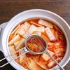 野菜たっぷり♪コク旨キムチ味噌鶏鍋の工程2