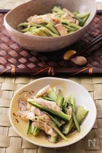 あと一品に簡単美味しい！ささみときゅうりのさっぱり酢の物
