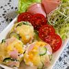まゆのの作ってみた!投稿(ころんと可愛い♩包んで食べるポテトサラダ)