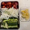 レモンで爽快！【ズッキーニと鶏むね肉のワンパン甘酢炒め】の下準備