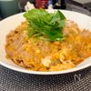 豚こまでお手軽に🐷ふわとろ卵の他人丼🥢の工程4