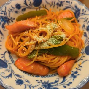 たりおの作ってみた!投稿(ワンパン！懐かしのナポリタン)