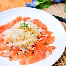 【必ずうまく作れる】サーモン和風カルパッチョ