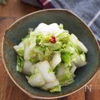 【ポリ袋でもむだけ】ピリ辛ごま白菜・おつまみにも！