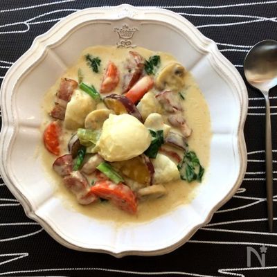 冬に食べたい！ほっこり優しいお味カブのシチュー