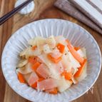 さっぱり美味しい♡大根とにんじんの塩こうじレモンマリネ