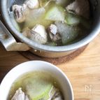 夏の食養生。スペアリブと冬瓜のスープ