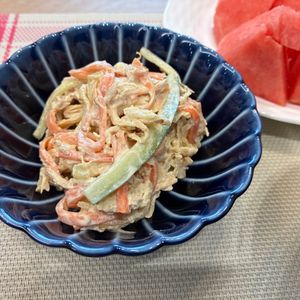 たぁプーの作ってみた!投稿(【切り干し大根のごまマヨサラダ】パリッと食感が美味しい♡)