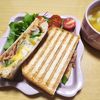 ナムディの作ってみた!投稿(昭和のピザトースト風ホットサンド)