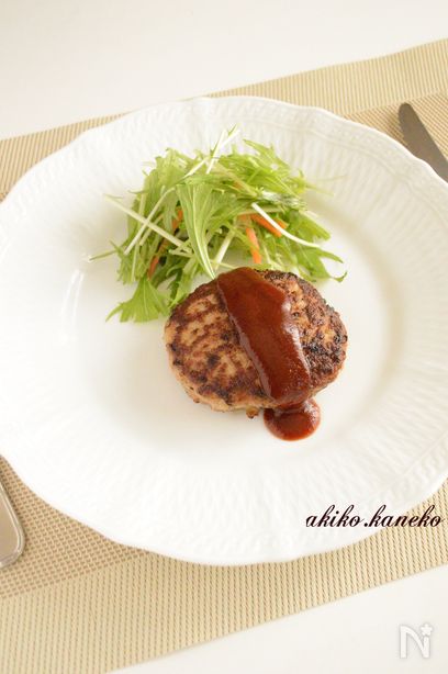 高野豆腐入れちゃった！ハンバーグ