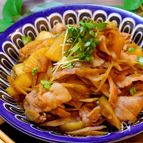 【旨煮で笑顔満点!!】豚肉とごぼうの旨煮