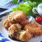 【豚ひき肉100gキャベツでカサ増し】ヘルシーメンチカツ