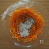 【レンジで簡単！】にんじんのしらすあえの工程2