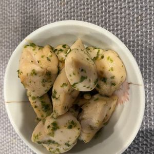 りんごの作ってみた!投稿(しっとり柔らか♡【海苔ささみスティック】ヘルシーおかず♪)