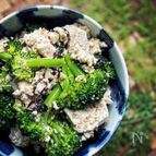 ブロッコリーと豆腐の塩昆布サラダ《これだけで満足させます》