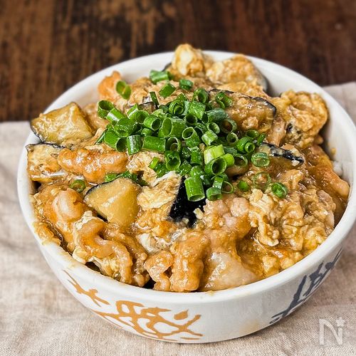 【とろける旨さ】なすと豚肉の味噌てりたま