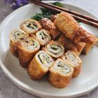 こっくりジューシー♪豚肉とお揚げのくるくる照り焼き