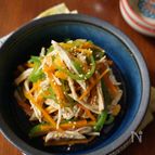 お弁当にも！鶏肉入りナムル