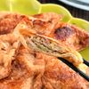 甘辛おあげで病みつき♪油揚げのネギおかか詰め焼き
