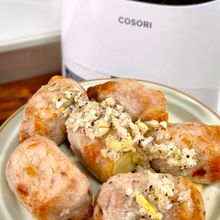 揚げずにヘルシー！カリッカリの豚巻き厚揚げ