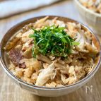 作業時間５分！【さばと舞茸の炊き込みご飯】