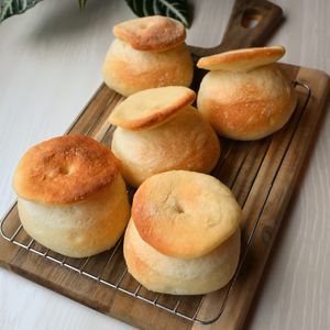 管理栄養士こあらぱんの作ってみた!投稿(オーバーナイト製法で作る『パン・シャンピニオン』)