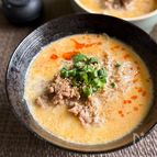 レンジで簡単【濃厚しらたき担々麺】ヘルシーなのに大満足♡