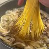 【餡掛けパスタ】ワンパンでとろ旨の工程2