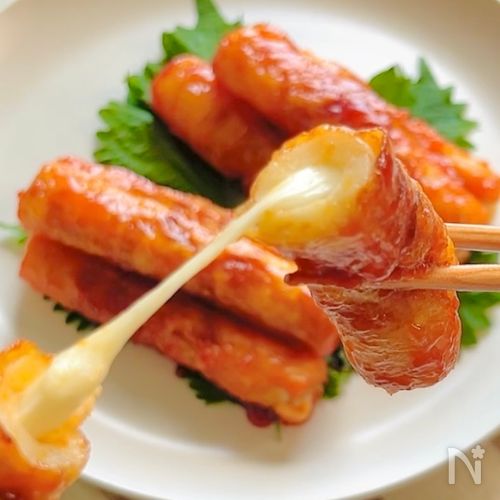 たまらない！【チーちくヤンニョム】ぱぱっとワンパン