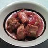 メイプルの作ってみた!投稿(ポン酢で柔らかく＊豚肩ロースとビーツの真っ赤な煮込み)
