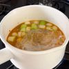 【担々豆腐しらたきスープ】豆腐&しらたきでヘルシー♪の工程3