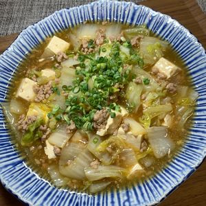 楽ラク手抜キッチン🐶🐾の作ってみた!投稿(【白菜とお豆腐のとろみ煮】ご飯にかけて召し上がれ♡)