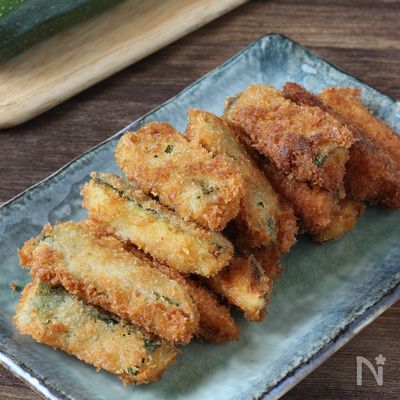 食材１つ【ズッキーニフライ】やみつき危険！