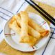 餃子(焼売)の皮のチーズ揚げ【皮が余った時に】
